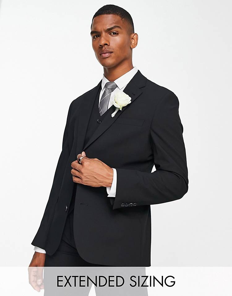 Noak 'Camden' slim suit in black